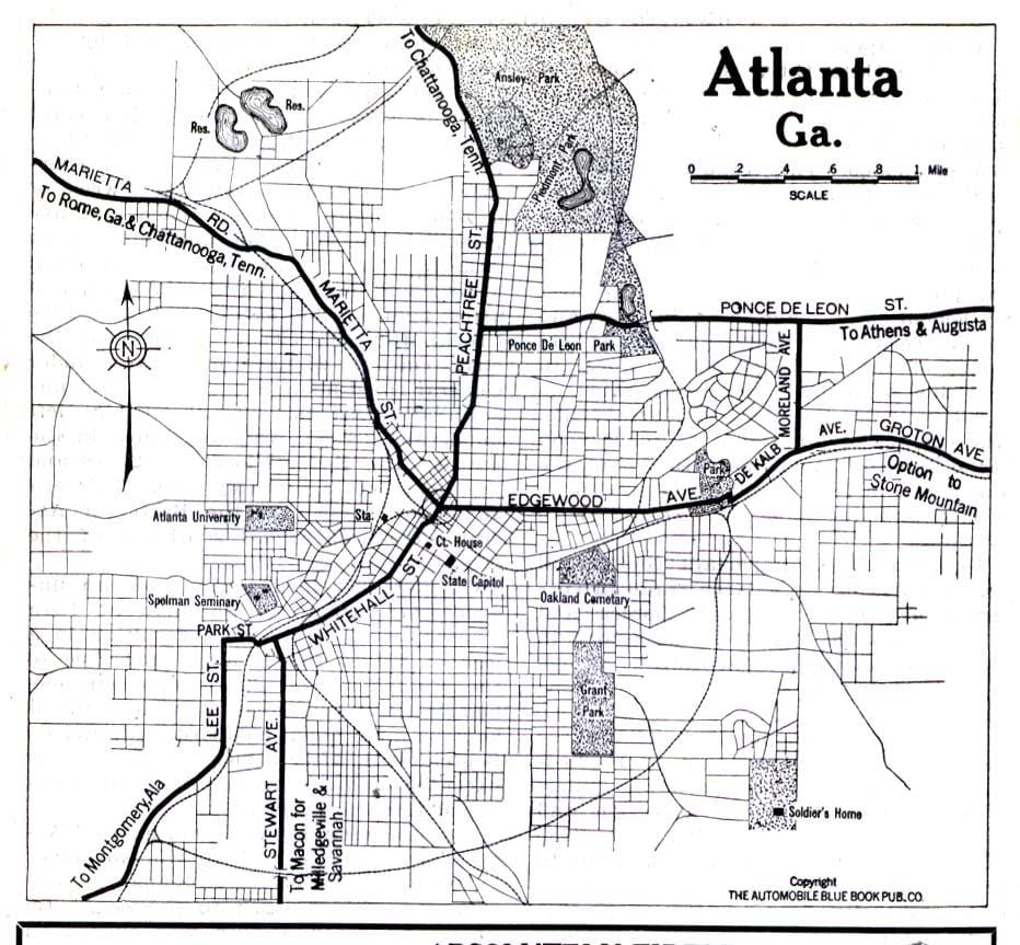 kart Atlanta ştatı corciya ştatında