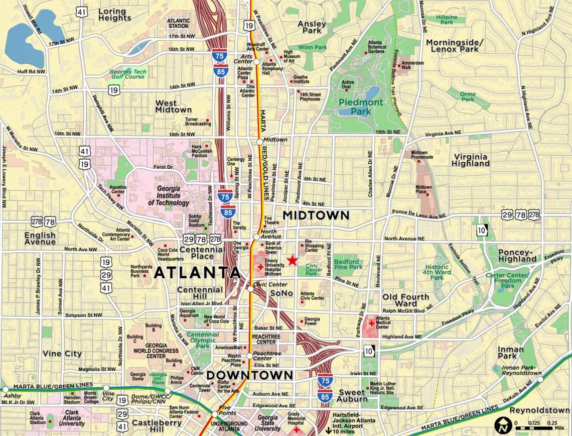 kart мидтаун Atlanta